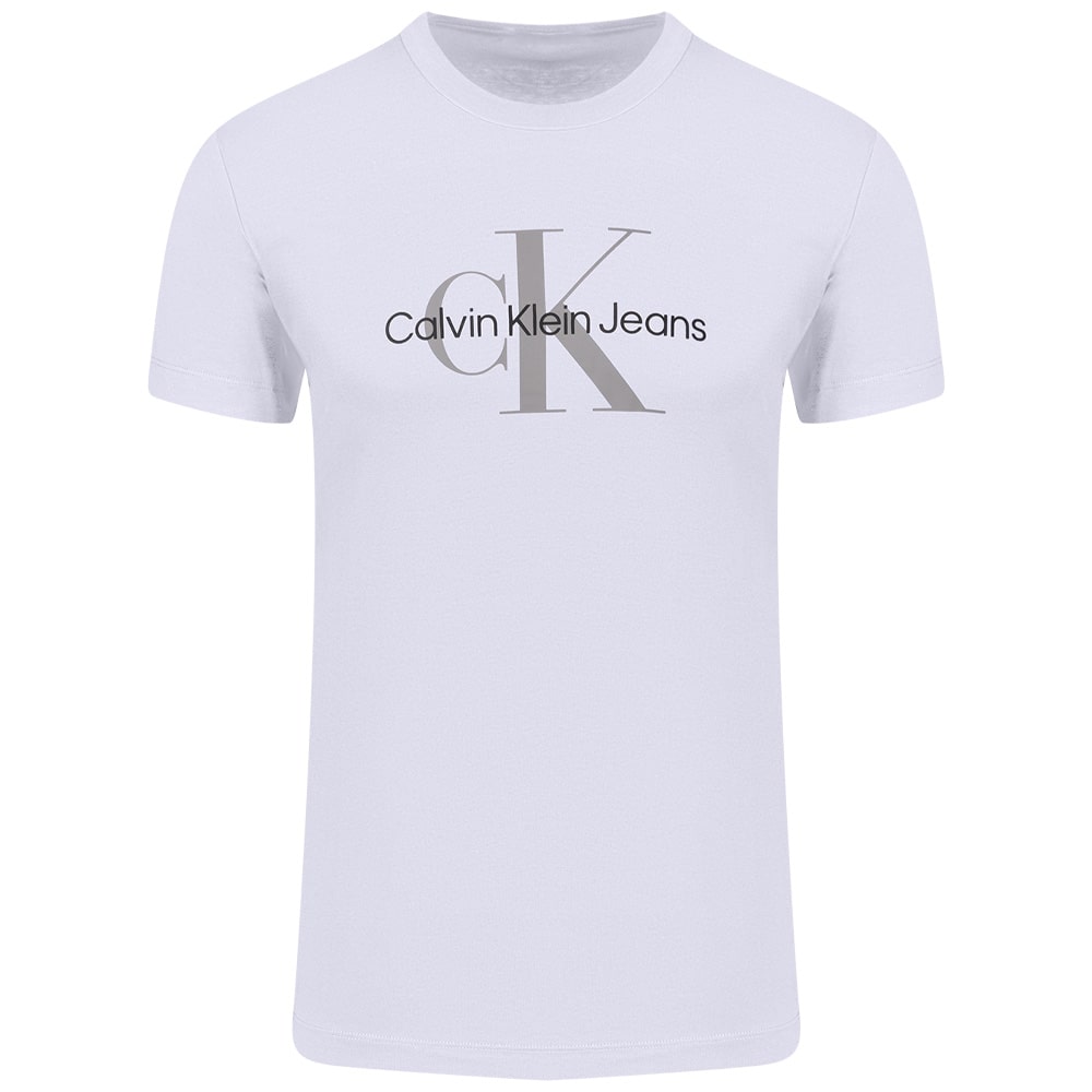 Calvin Klein Λευκό T-shirt C Neck - 00040EM286