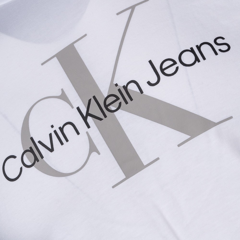 Calvin Klein Λευκό T-shirt C Neck - 00040EM286
