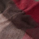 BARBOUR Μπορντό Κασκόλ Καρό - 3BRUSC0005