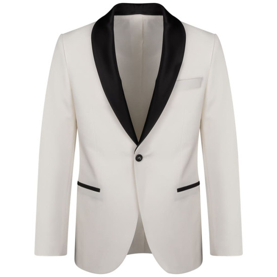 V1969 Λευκό Σμόκιν (Tuxedo) 3pcs - 07. 37 RO