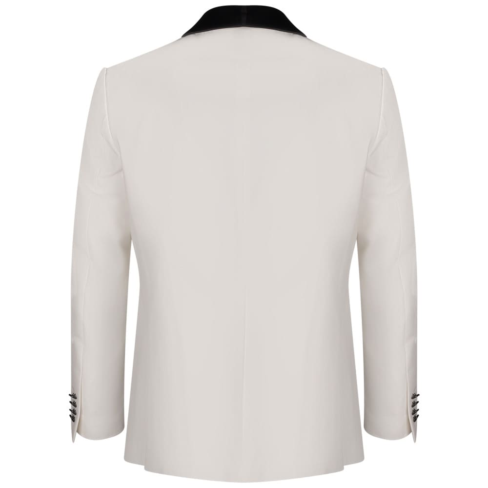 V1969 Λευκό Σμόκιν (Tuxedo) 3pcs - 07. 37 RO
