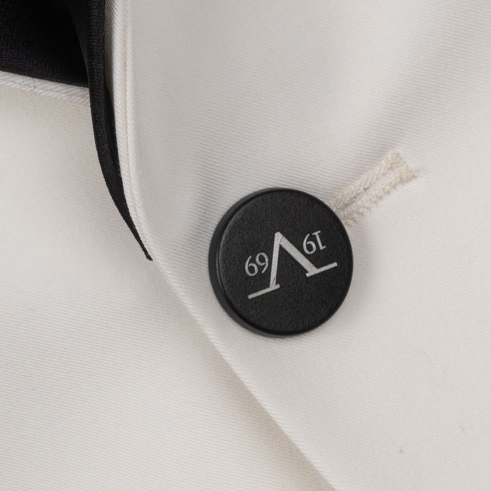 V1969 Λευκό Σμόκιν (Tuxedo) 3pcs - 07. 37 RO
