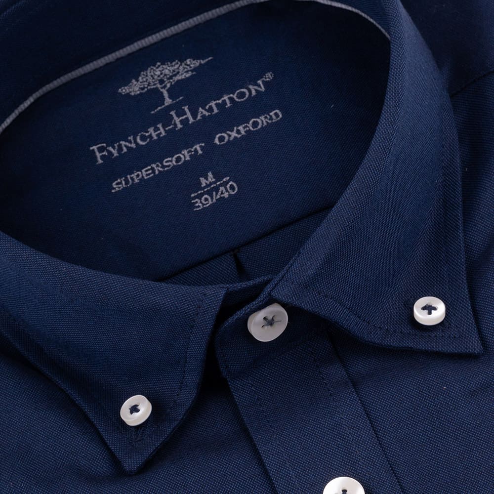 Fynch-Hatton Μπλε Πουκάμισο Button Down - 1000  5500