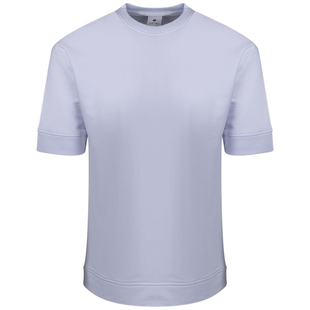 Vittorio Λευκό T-shirt C Neck - 1000-2425-005