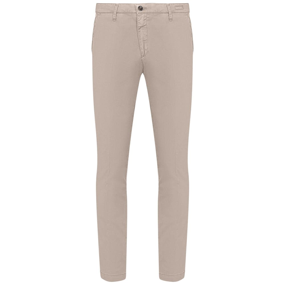 Four Ten Εκρού Παντελόνι Chino - T910 100003