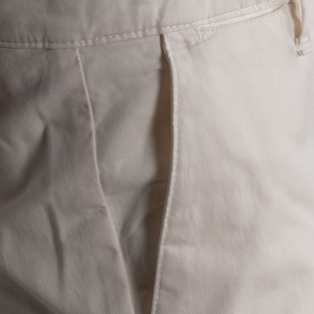 Four Ten Λευκό Παντελόνι Chino - T910 100003