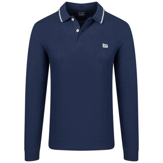 Lee Μπλε Μακρυμάνικο polo LS - 112355666