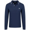 Lee Μπλε Μακρυμάνικο polo LS - 112355666