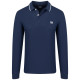 Lee Μπλε Μακρυμάνικο polo LS - 112355666