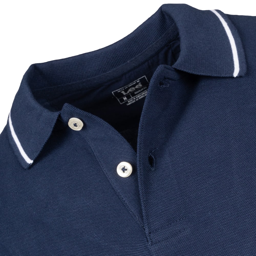Lee Μπλε Μακρυμάνικο polo LS - 112355666