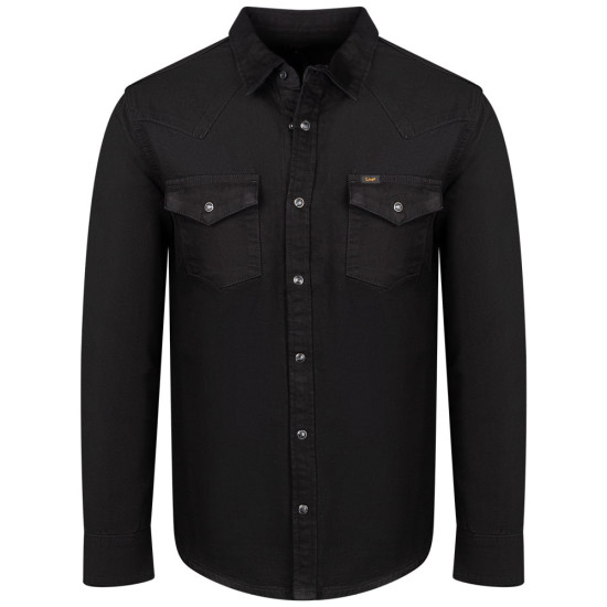 Lee Μαύρο Πουκάμισο Denim - 112363913