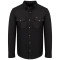 Lee Μαύρο Πουκάμισο Denim - 112363913