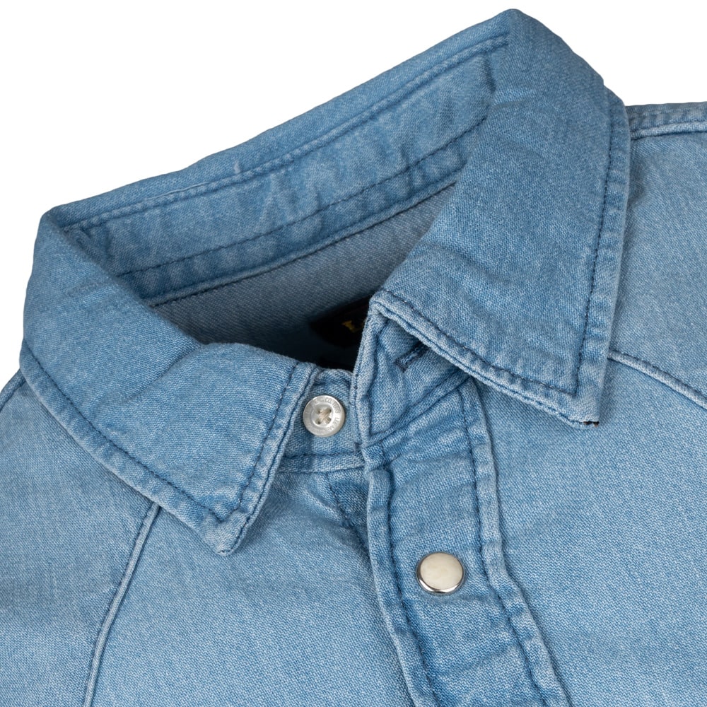 Lee Μπλε Πουκάμισο Denim - 112363914