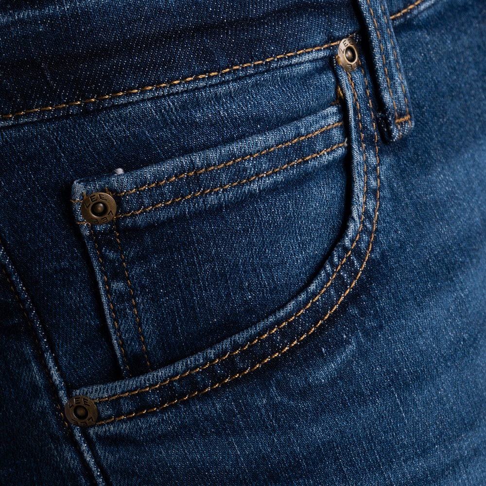 Lee Μπλε Σκούρο Jean DAREN ZIP FLY - 112363960