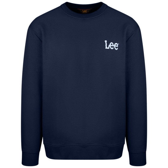 Lee Μπλε Φούτερ C Neck - 112371839