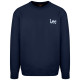 Lee Μπλε Φούτερ C Neck - 112371839