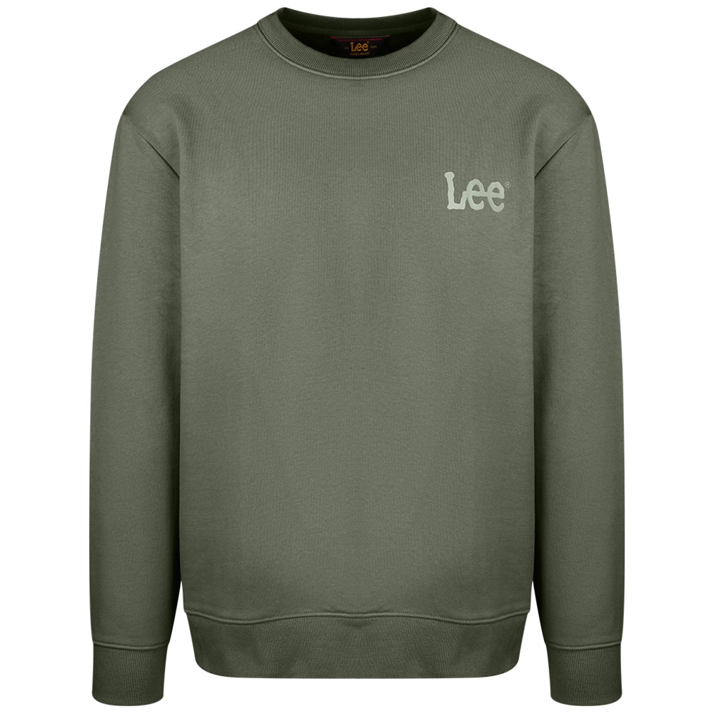 Lee Λαδί Φούτερ C Neck - 112371911