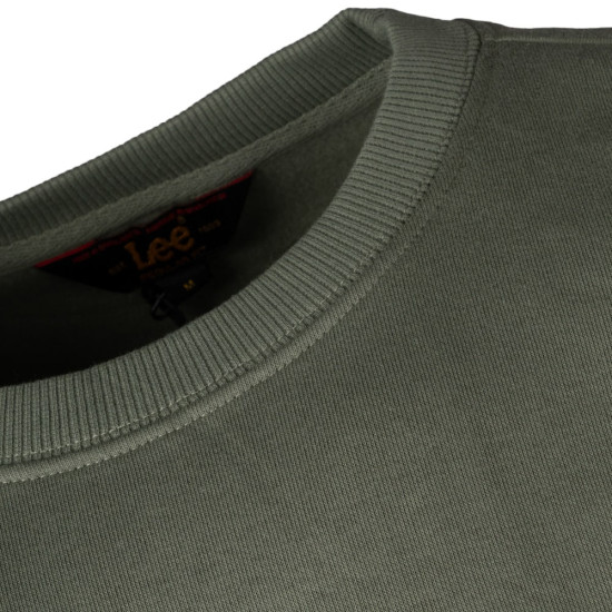 Lee Λαδί Φούτερ C Neck - 112371911
