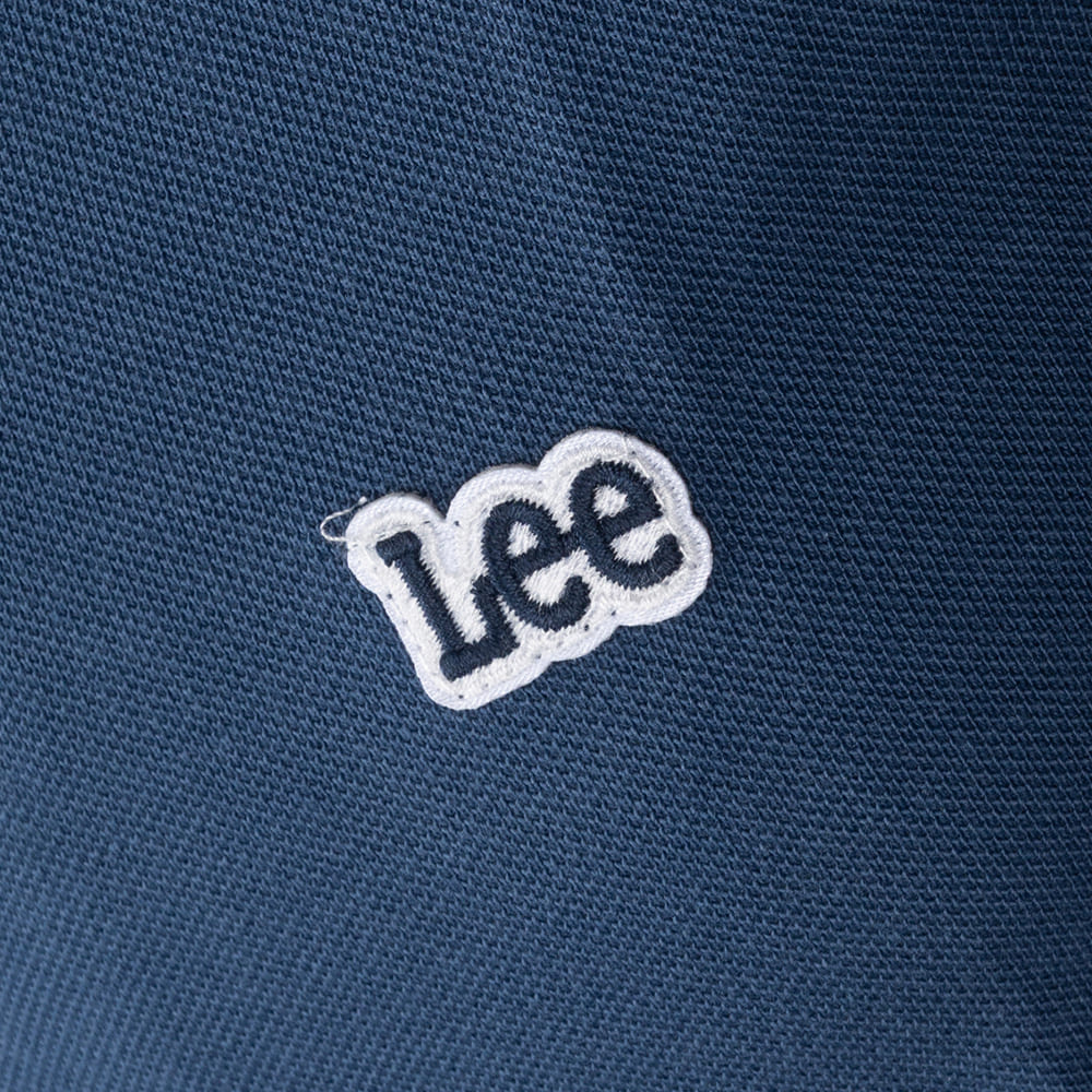 Lee Μπλε Κοντομάνικο polo - 112376432