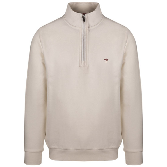 Fynch-Hatton Εκρού Φούτερ Half Zip - 1213  1713