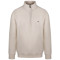 Fynch-Hatton Εκρού Φούτερ Half Zip - 1213  1713