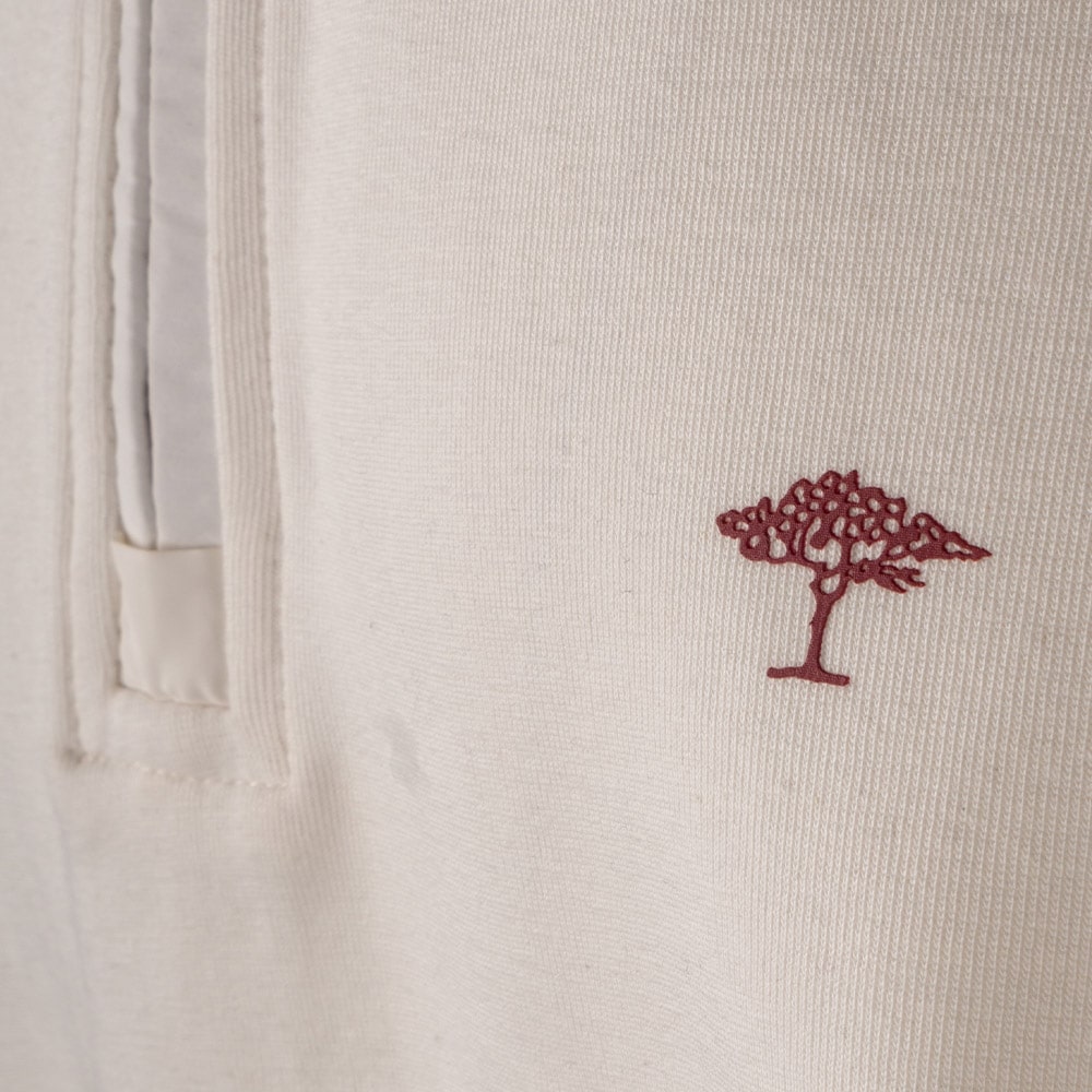 Fynch-Hatton Εκρού Φούτερ Half Zip - 1213  1713