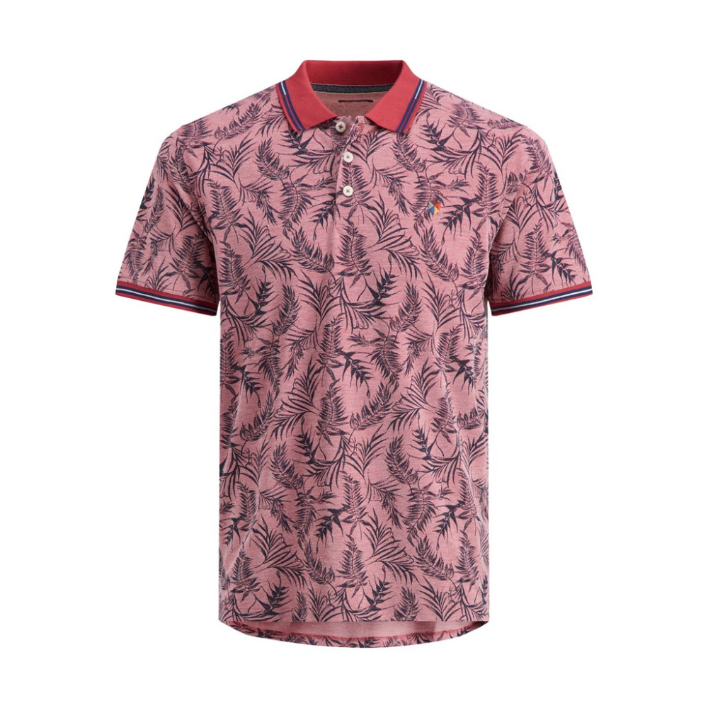 JACK & JONES Κόκκινο Κοντομάνικο polo - 12188267
