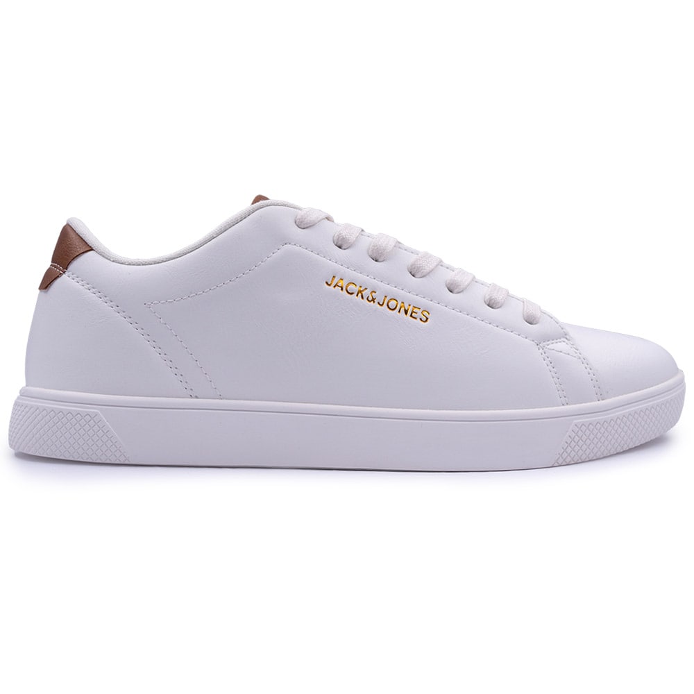 Jack and Jones Λευκά Low-top Sneakers - 12203642 