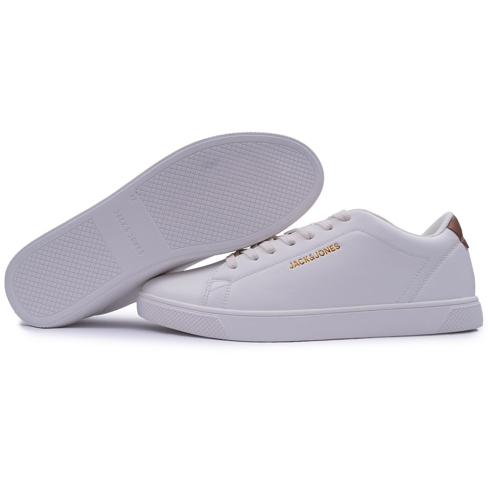 Jack and Jones Λευκά Low-top Sneakers - 12203642 