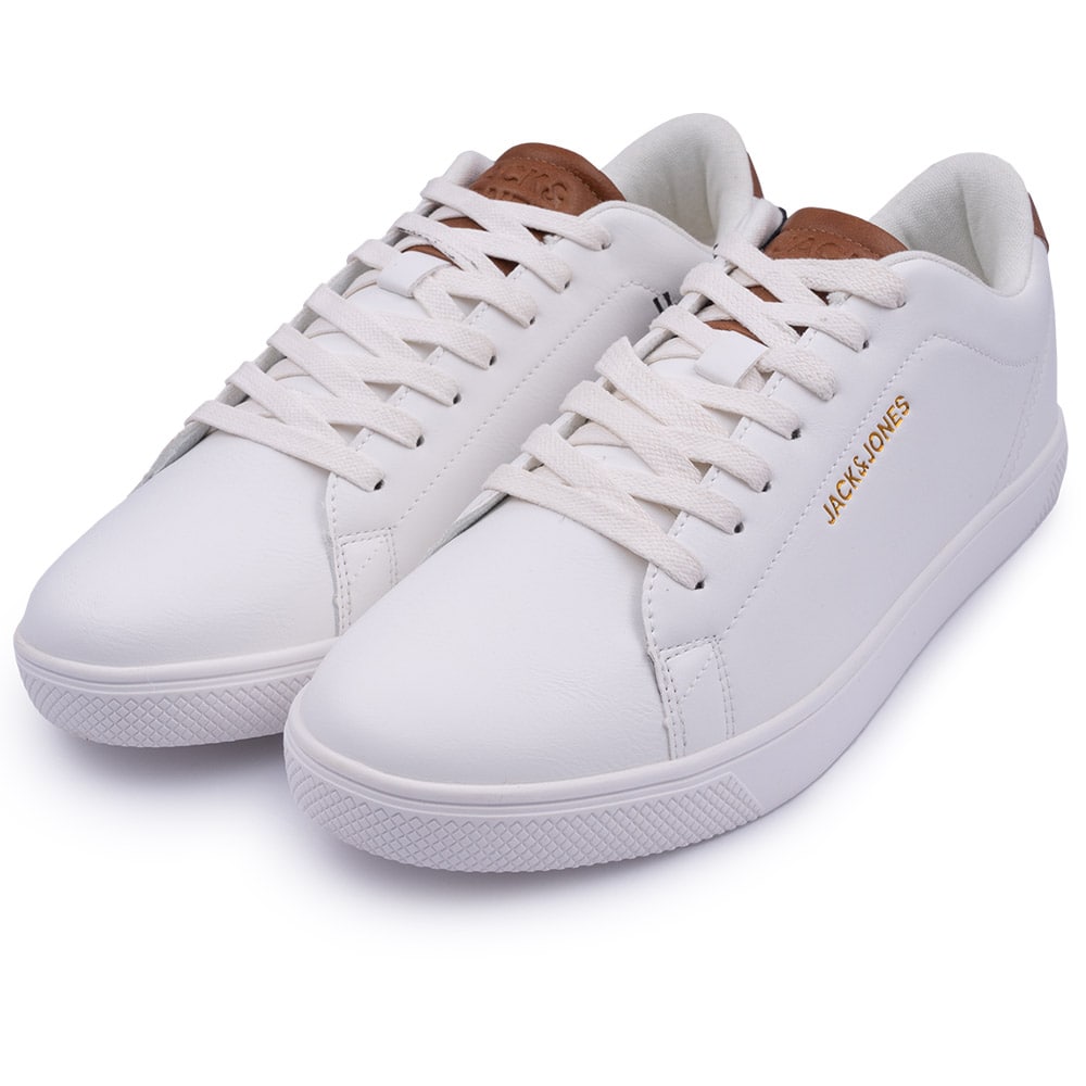 Jack and Jones Λευκά Low-top Sneakers - 12203642 