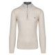Fynch-Hatton Εκρού Half Zip 100% Wool - 1221  807