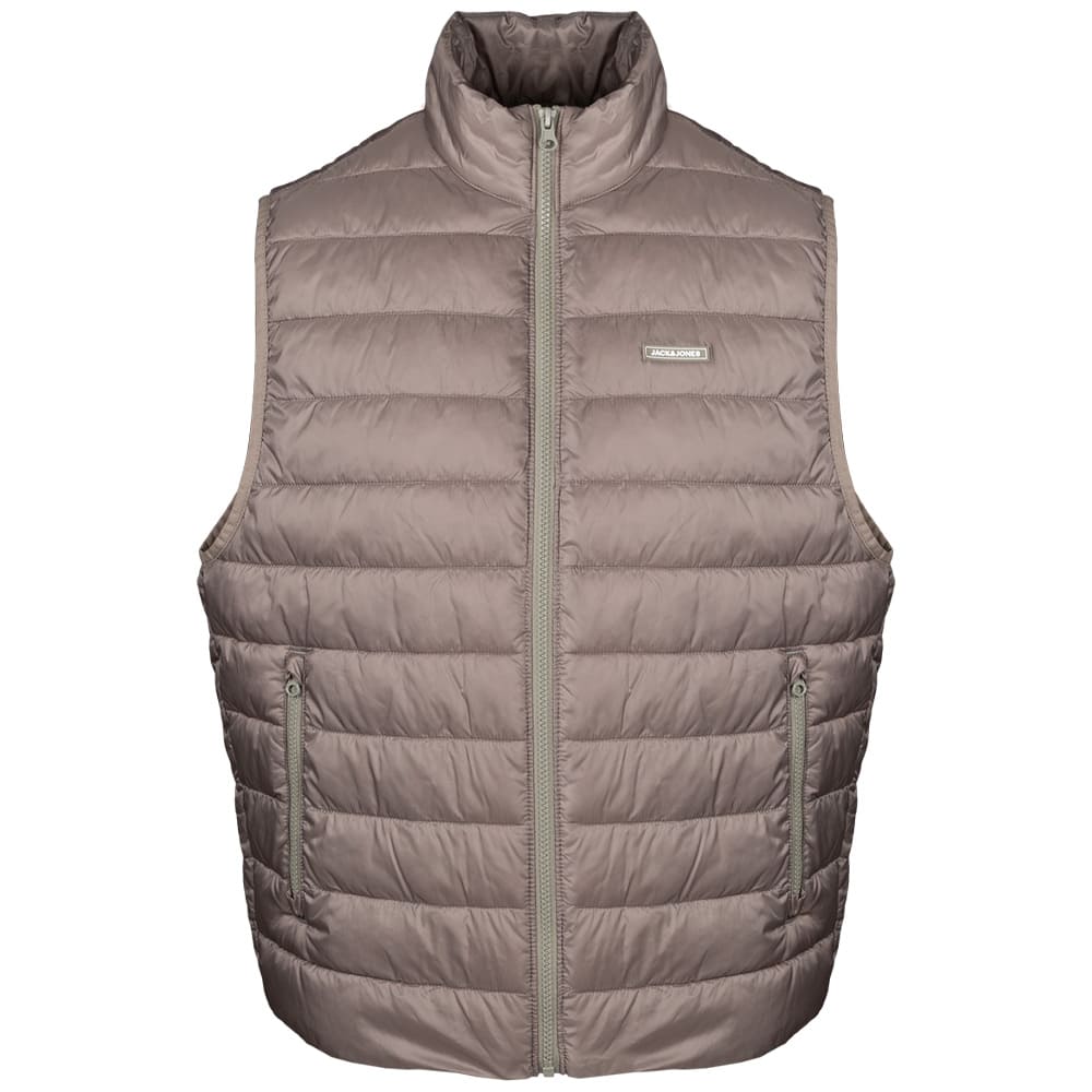 Jack and Jones Μπεζ Αμάνικο Μπουφάν - 12288921