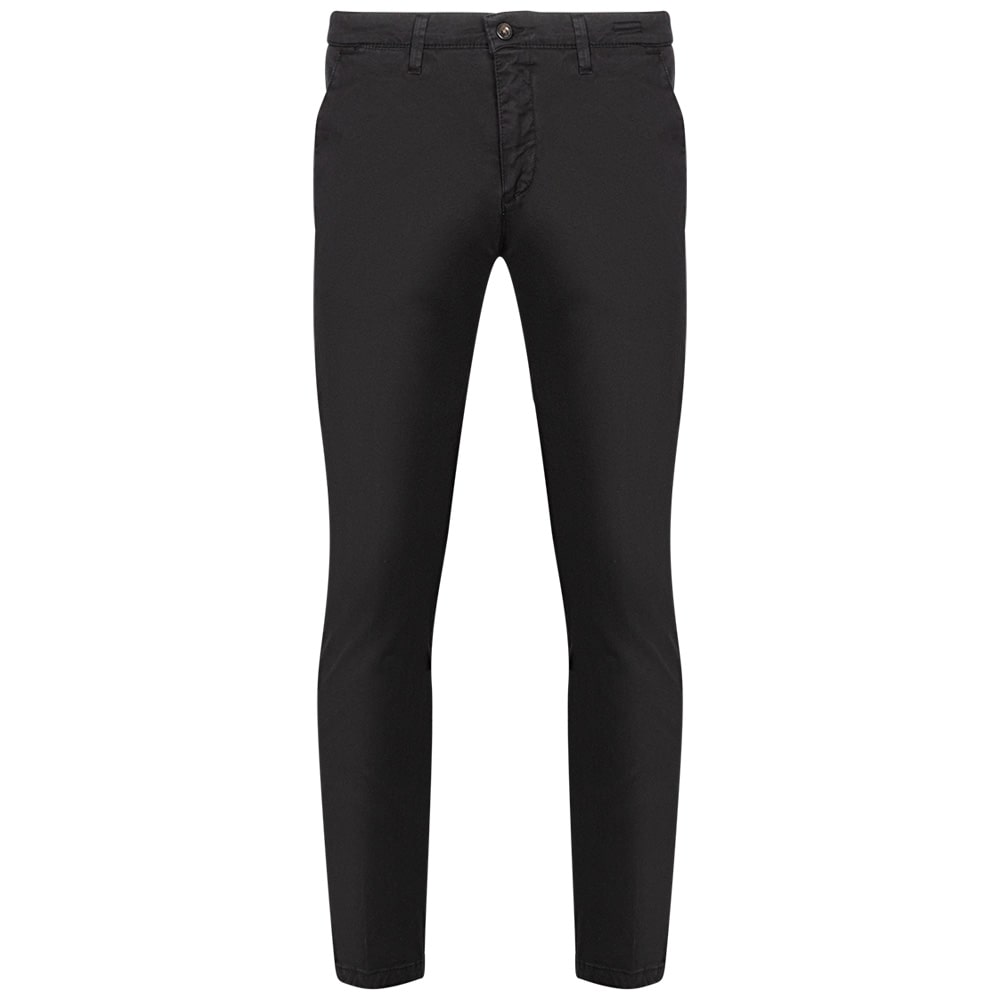 FOUR TEN Μαύρο Παντελόνι Chino - T910 125003