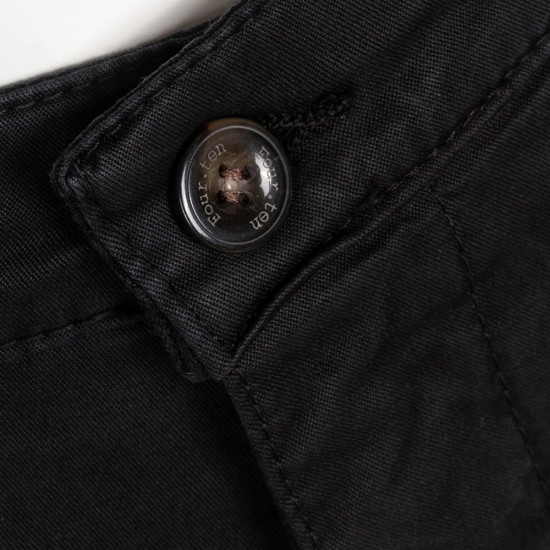 FOUR TEN Μαύρο Παντελόνι Chino - T910 125003