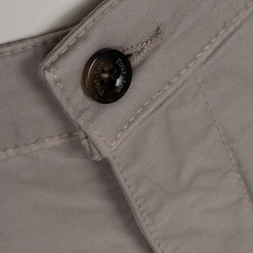 FOUR TEN Μπεζ Παντελόνι Chino - T910 125003