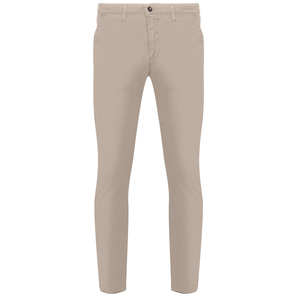 FOUR TEN Εκρού Παντελόνι Chino - T910 125003