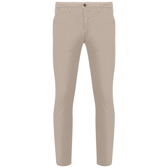 FOUR TEN Εκρού Παντελόνι Chino - T910 125003