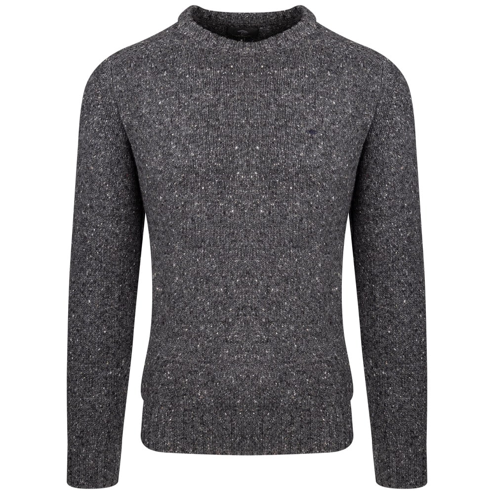 Fynch-Hatton Γκρι Πουλόβερ C Neck - 1310  344