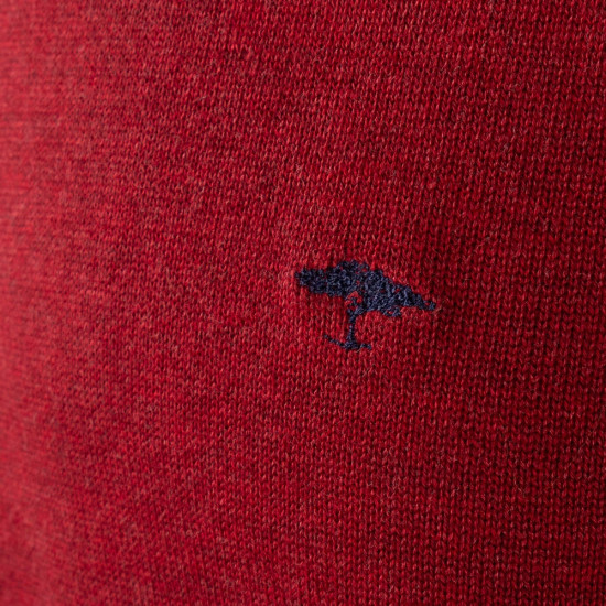 Fynch-Hatton Κόκκινο Πουλόβερ C Neck - 1314  210