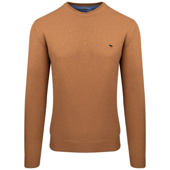 Fynch-Hatton Μπεζ Πουλόβερ C Neck - 1314  210