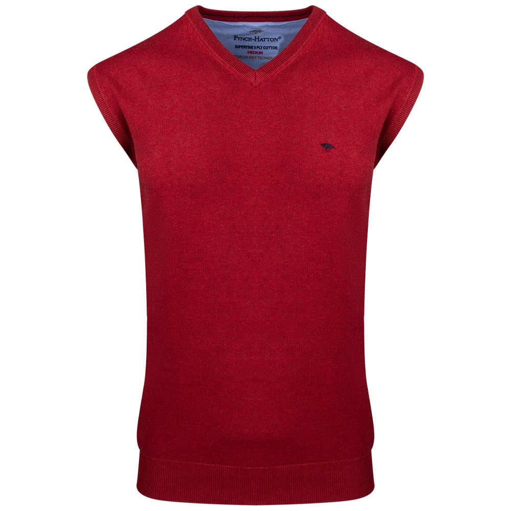 Fynch-Hatton Κόκκινη Καζάκα V-Neck - 1314  214