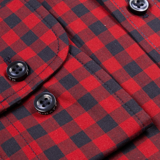 Fynch-Hatton Καρό Πουκάμισο Button Down - 1314  8120