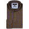 Fynch-Hatton Καρό Λαδί Πουκάμισο Button Down - 1314  8120