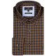 Fynch-Hatton Καρό Λαδί Πουκάμισο Button Down - 1314  8120