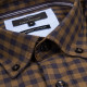 Fynch-Hatton Καρό Λαδί Πουκάμισο Button Down - 1314  8120
