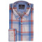 Fynch-Hatton Μπλε/Κόκκινο Καρό Πουκάμισο Button Down - 1402  7020