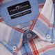 Fynch-Hatton Μπλε/Κόκκινο Καρό Πουκάμισο Button Down - 1402  7020