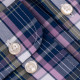Fynch-Hatton Μπλε/Μωβ Καρό Πουκάμισο Button Down - 1403  8070