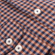 Fynch-Hatton Μπεζ Πουκάμισο Button Down Καρό - 1410  8040