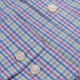 Fynch-Hatton Μπλε/Ροζ Καρό Πουκάμισο Button Down - 1413  5030